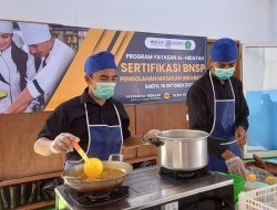 Diwajibkan BGN, Koki Dapur MBG di Bondowoso Ikuti Uji Sertifikasi Kompetensi